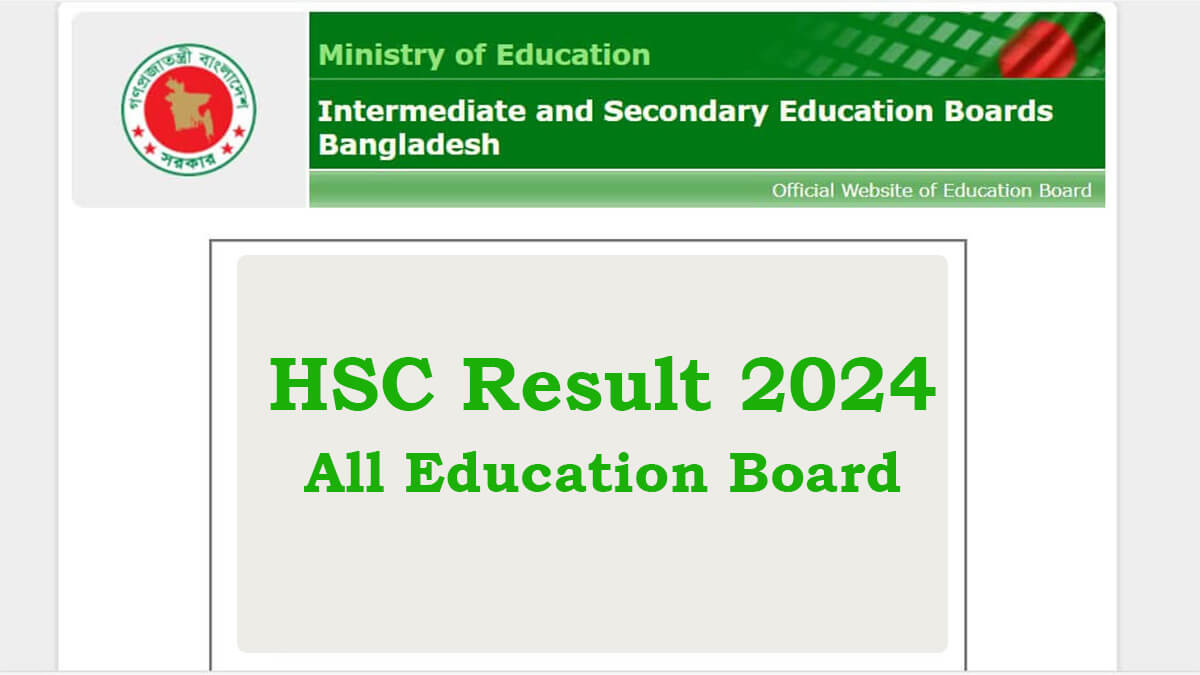 HSC Result 2024 Live All Board result today, Here's how to check