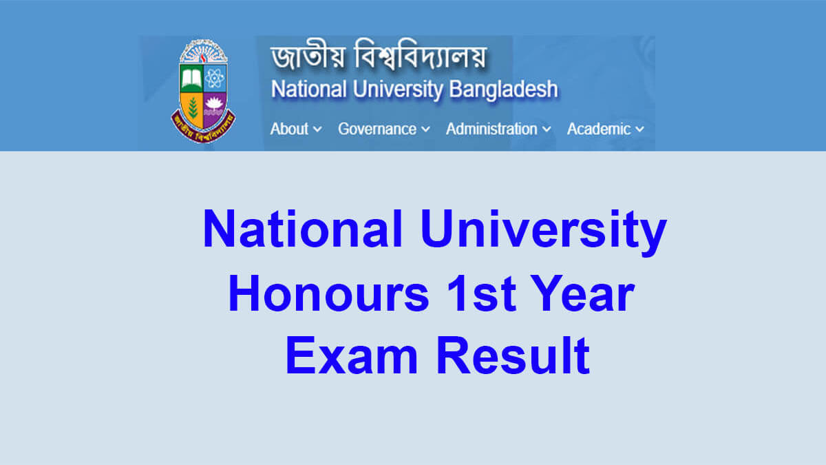 Honours 1st Year Result 2024