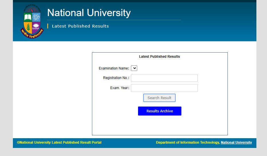 Masters Final Year Result 2024