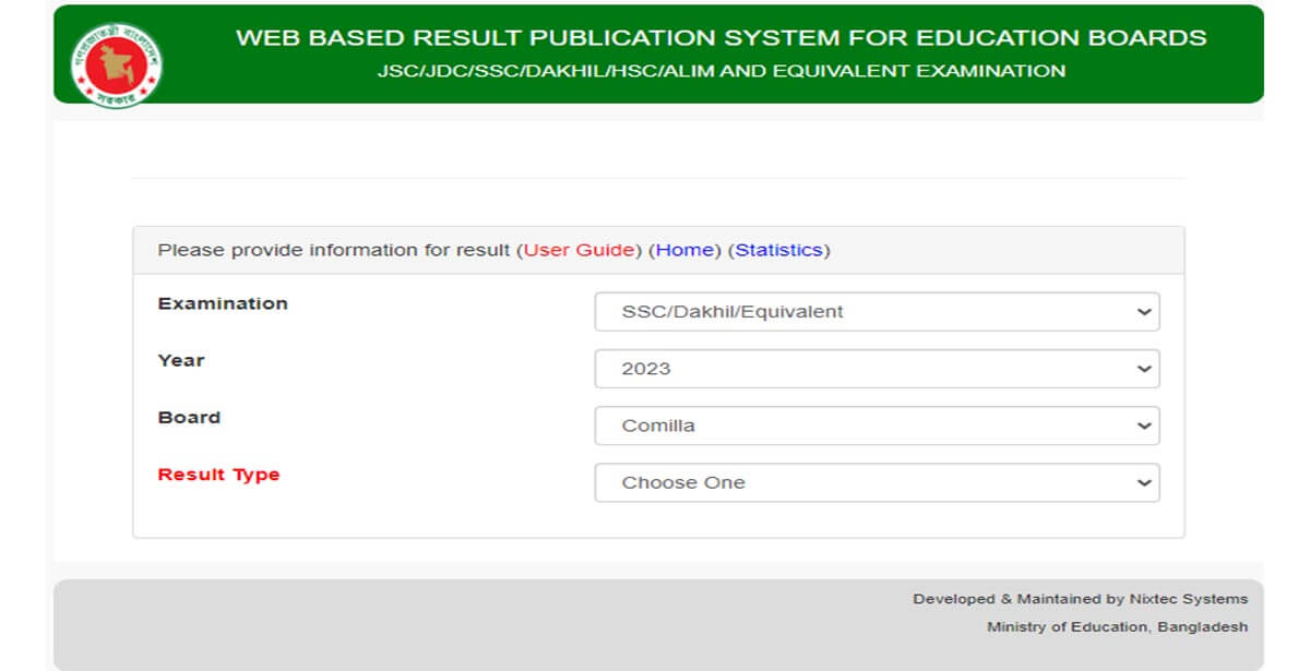 SSC Result 2023