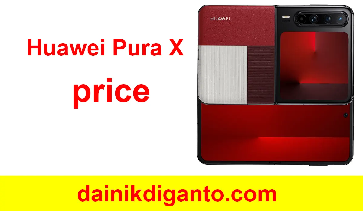 হুয়াওয়ে পুরা এক্স দাম কত | Huawei Pura X Price in Bangladesh 2025